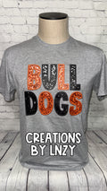 Bulldogs Faux Sequin