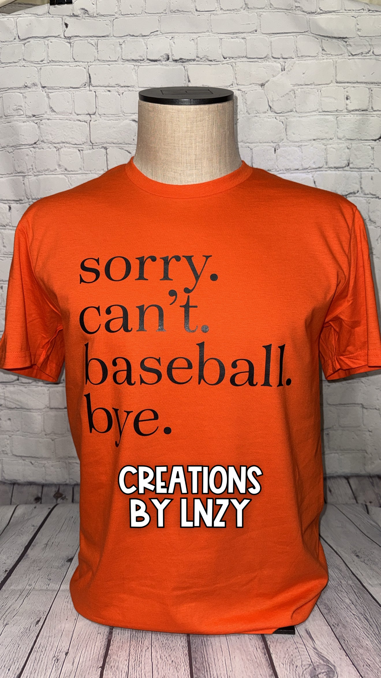 Sorry. Can't. Baseball. Bye.