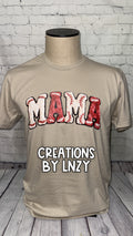 Faux Fuzzy Baseball Mama