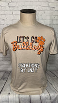 Let's Go Bulldogs Paw