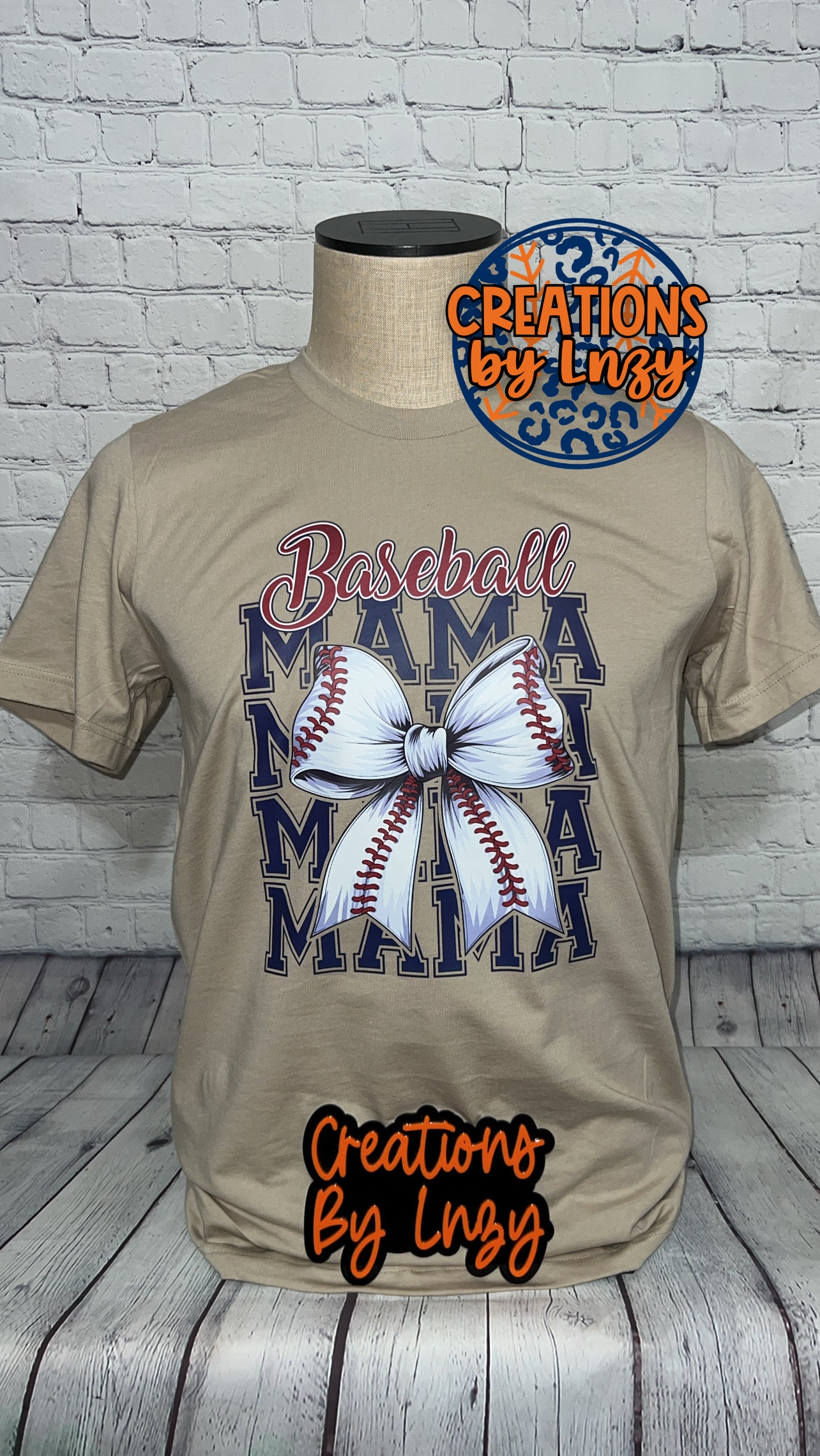 Baseball Mama Coquette Bow
