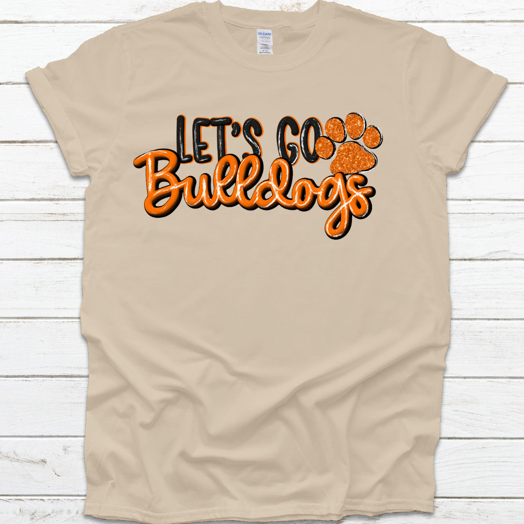 Let's Go Bulldogs Paw
