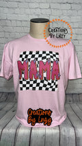 Pink Mama Checkered