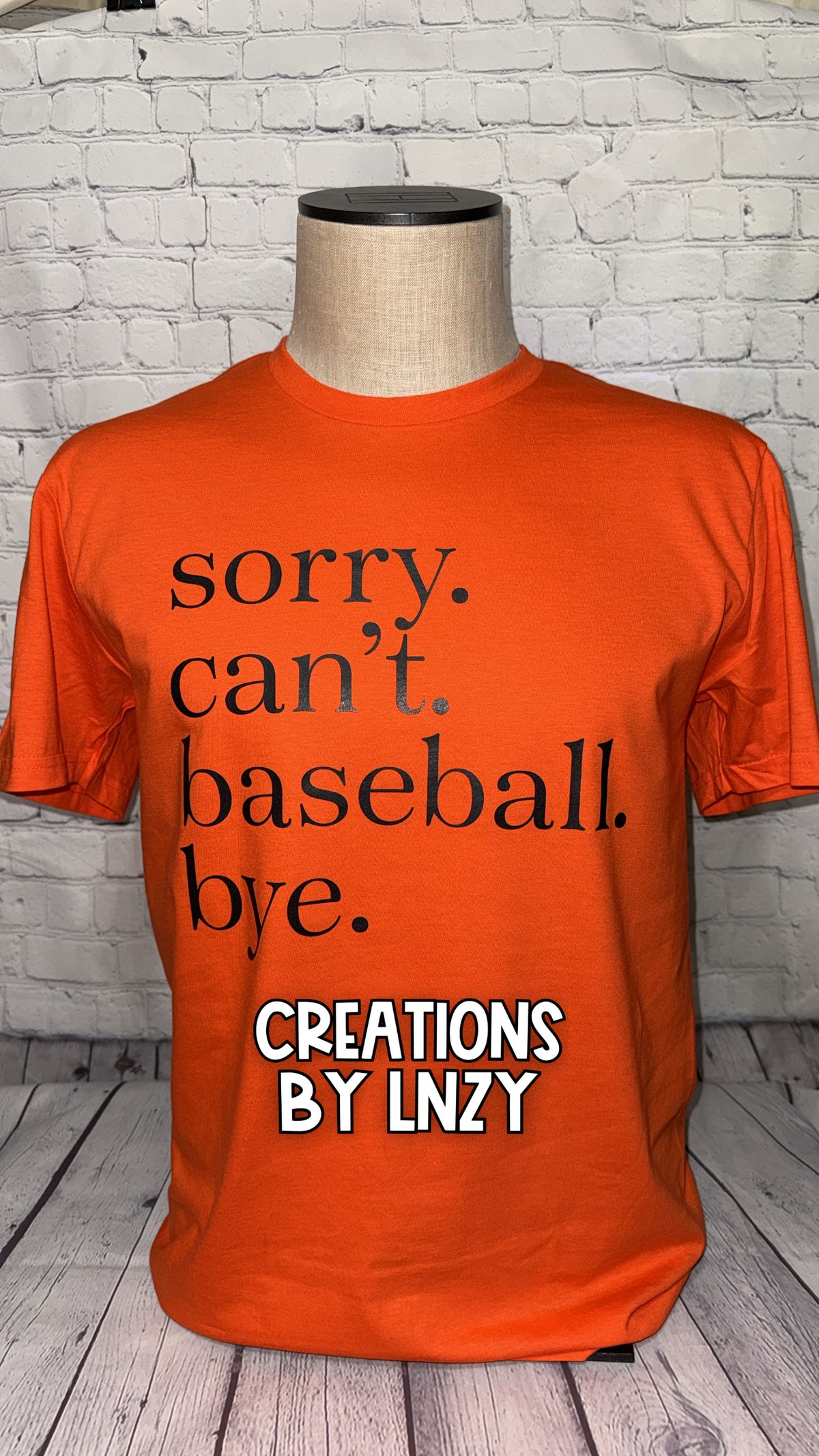 Sorry. Can't. Baseball. Bye.